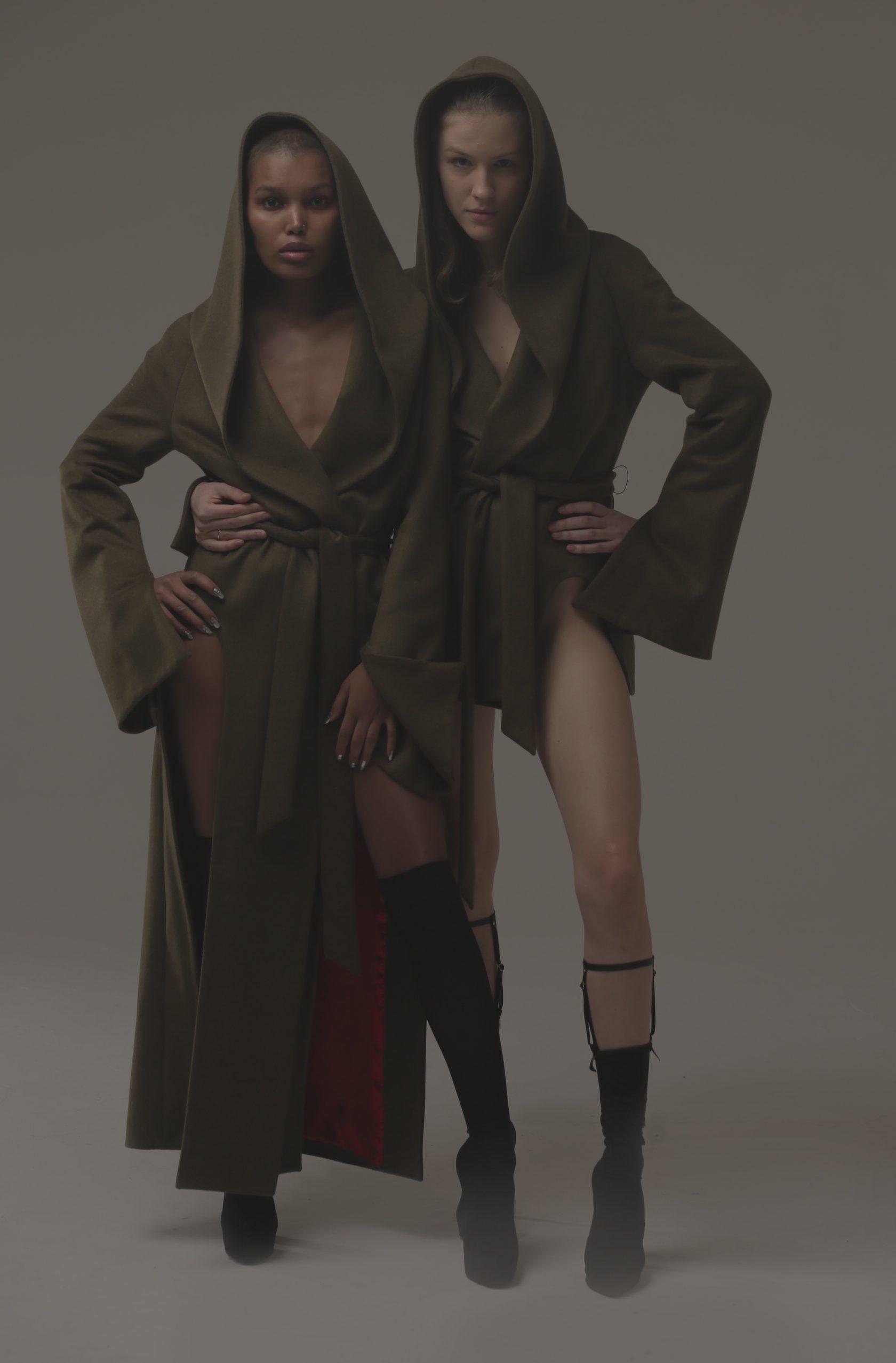 Short coat — khaki