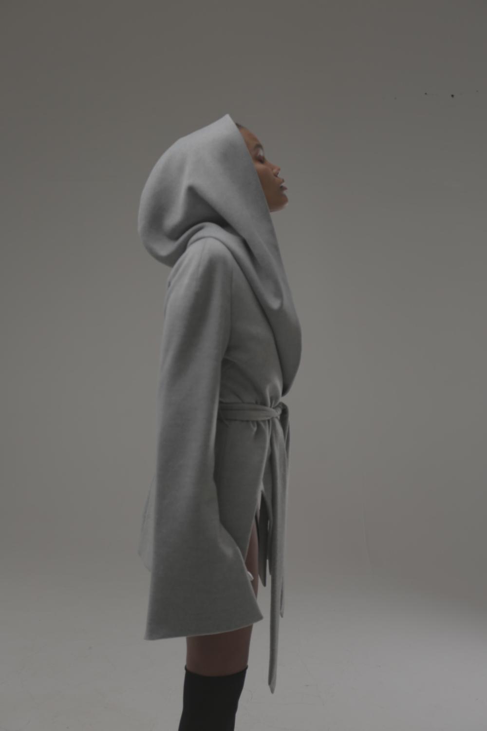 Short coat — gray
