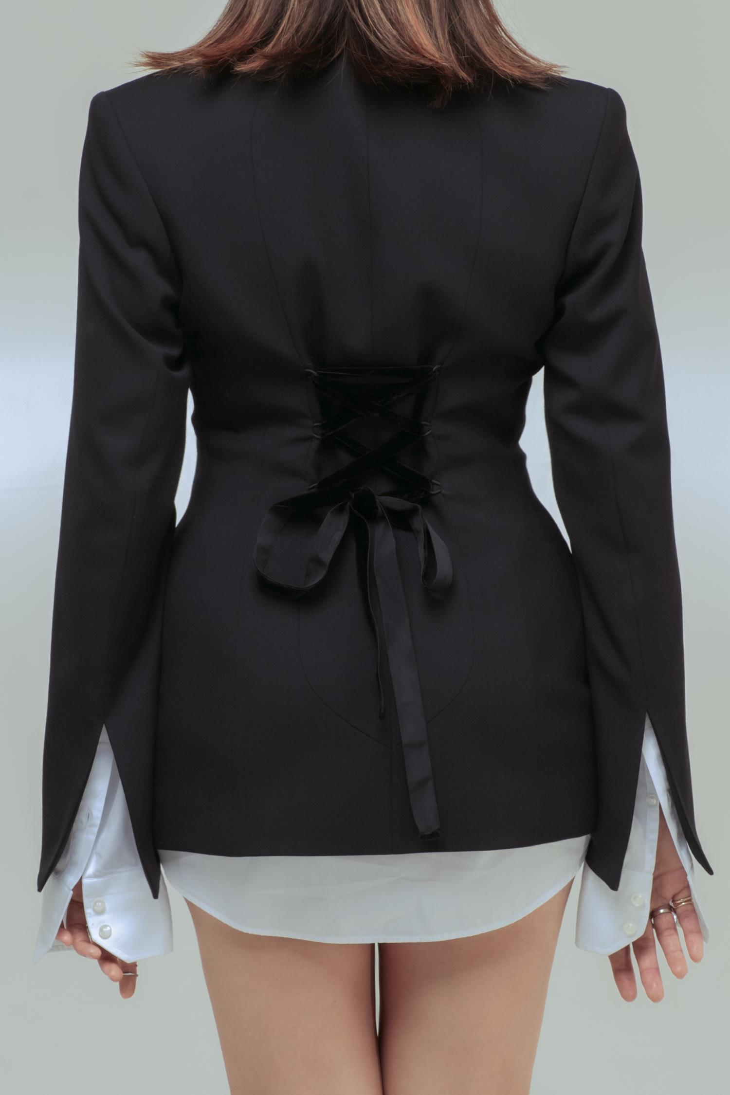 Fitter double-breasted blazer