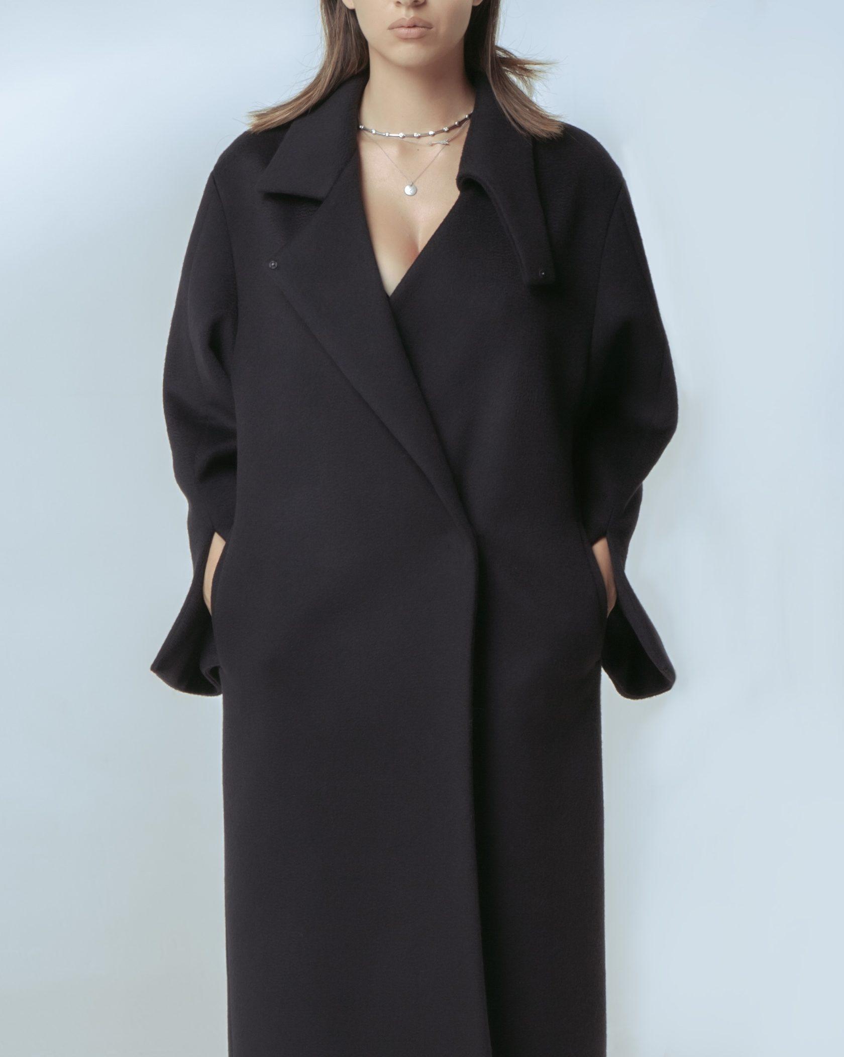 Oversize greatcoat
