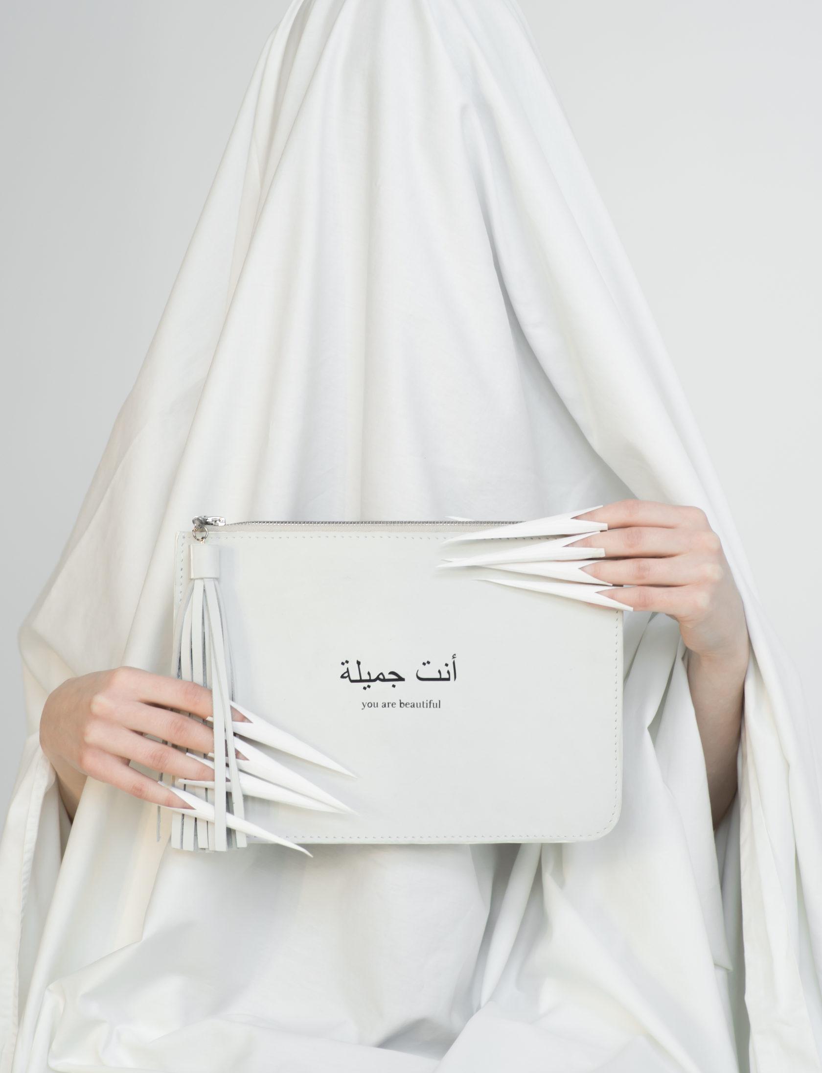 You are Beautiful clutch
